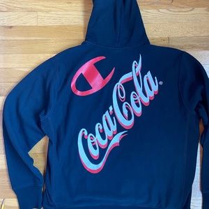 Champion x Coca-Cola Black Hoodie